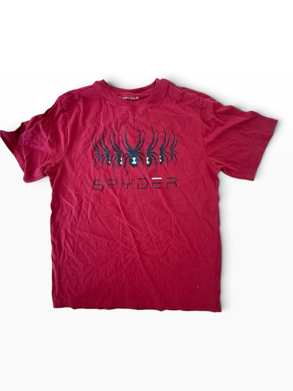 Spyder Men's Red Graphic Logo T-Shirt size L